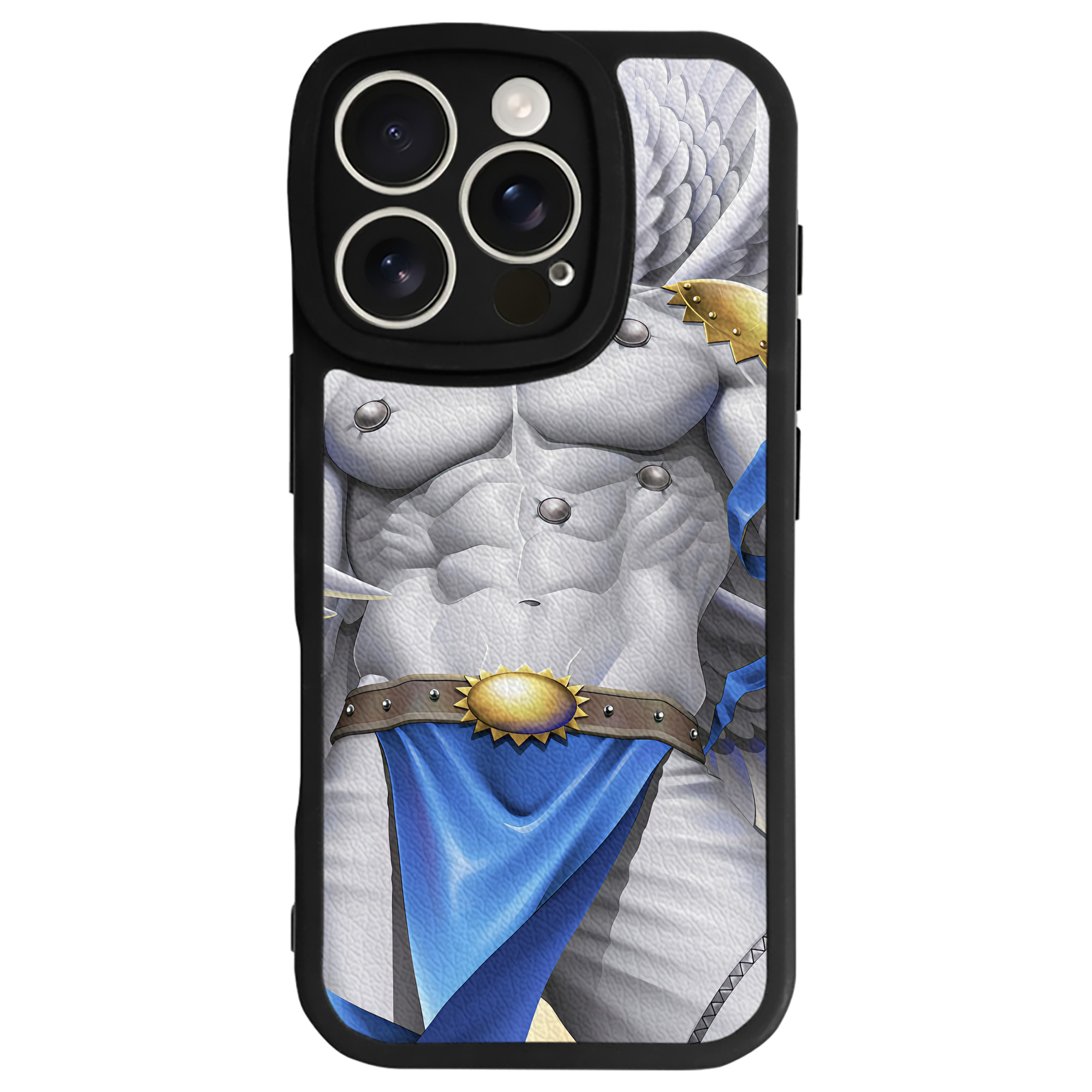 （画像用） Digimon デジタルモンスター/デジモン 【iPhone 16シリーズ対応】シリコンスマホケース（レザー調） 材質：シリコン